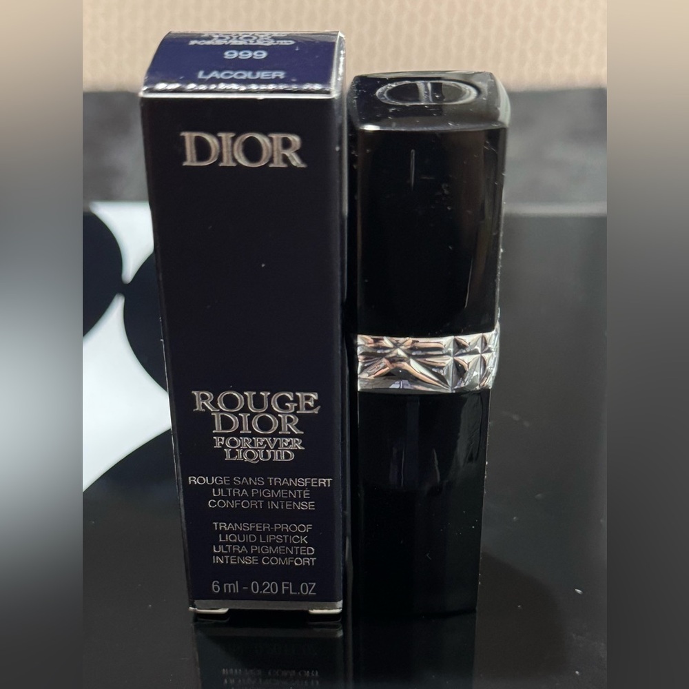 Dior Rouge Dior Forever Liquid Lacquer Lipstick in Shade 999